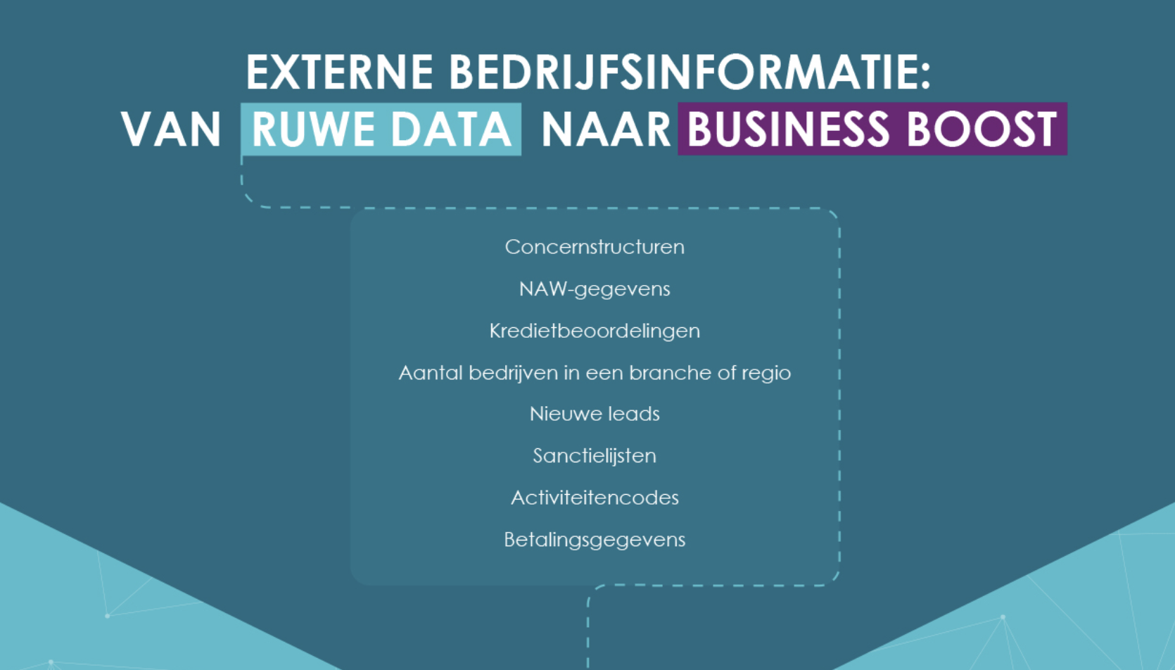 Infographie : Des données brutes à la croissance de votre entreprise – Altares
