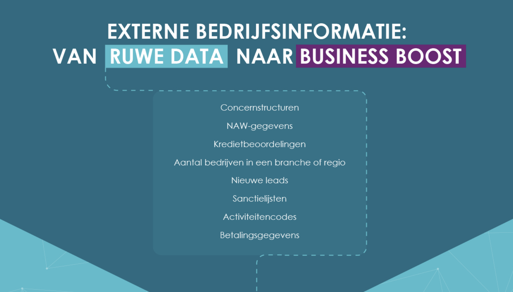 Infographic: From raw data to business boost - Altares