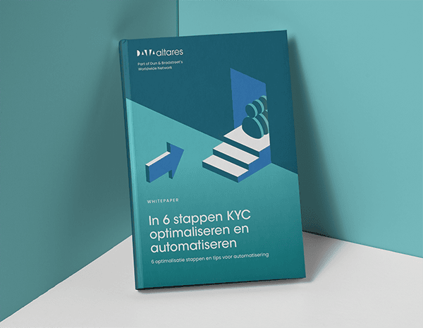 Whitepaper mockup - In 6 stappen KYC optimaliseren en automatiseren