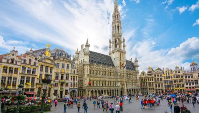 Belgium city centre