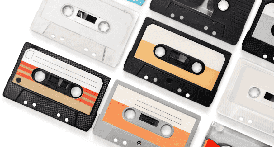 cassette bandjes
