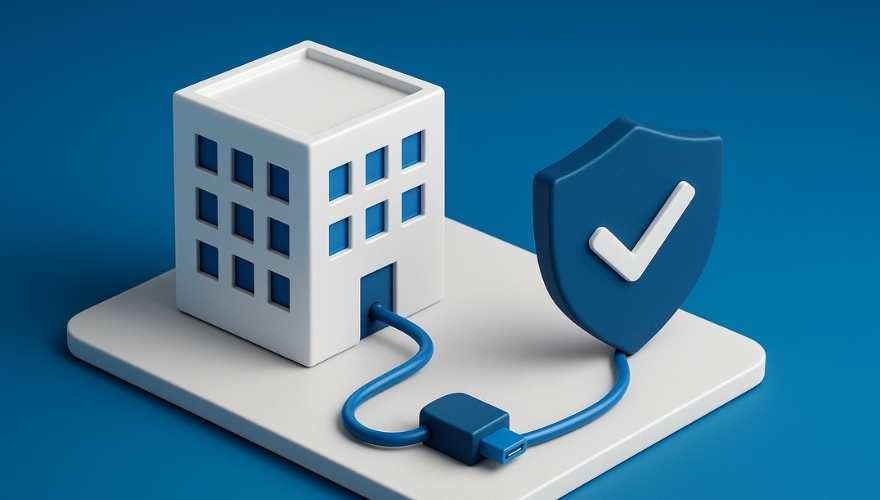 Bedrijfs check visualisatie